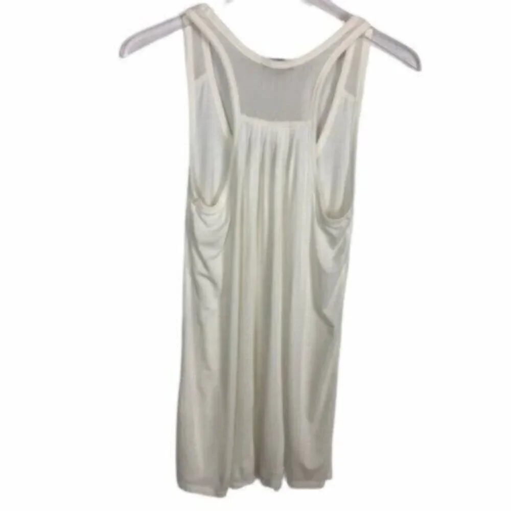 Twenty-One | Women's White Scoop Neck Sleeveless Tank Blouse Size Small
